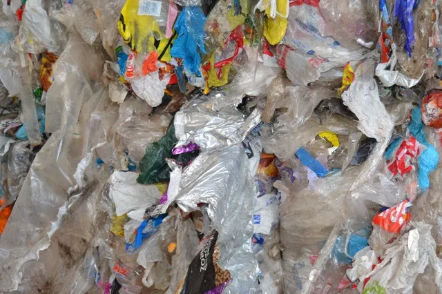 Films et emballages plastiques collectés pour valorisation